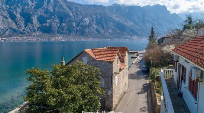 Waterfront house for sale in Bay of Kotor