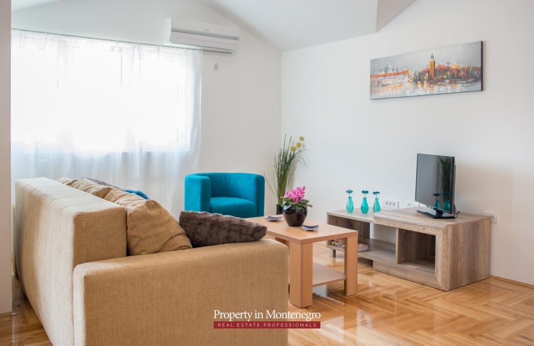 Three bedroom apartment in Budva