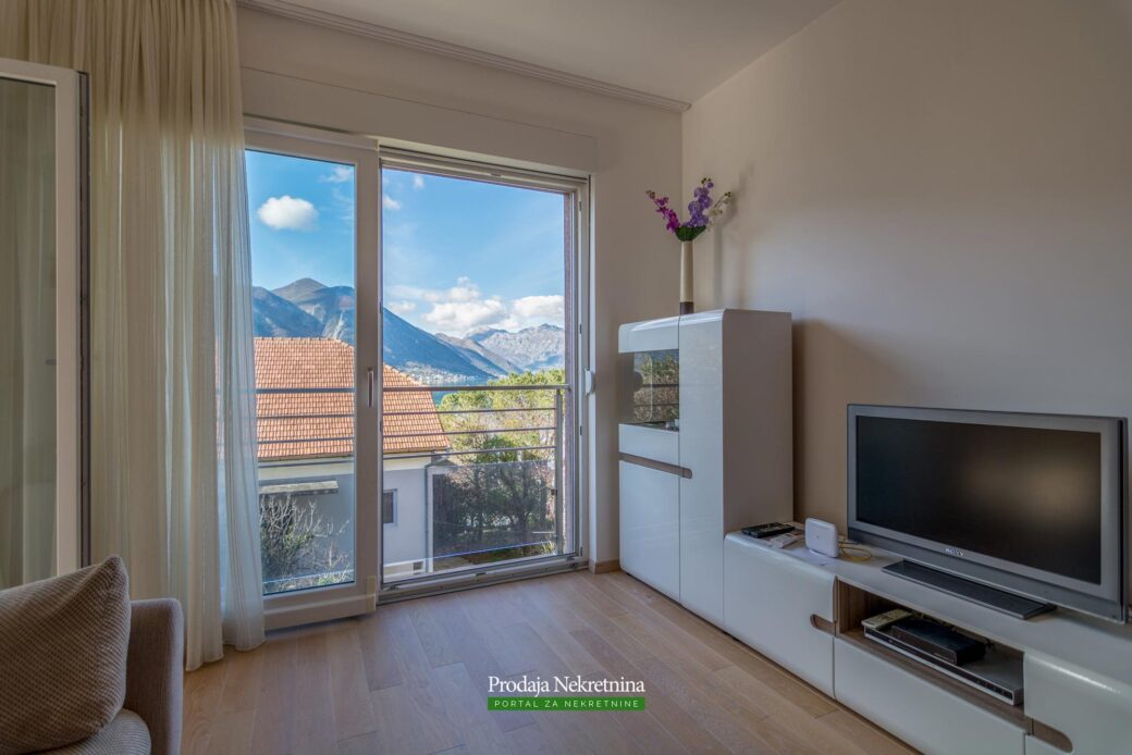 Two bedroom apartment for sale in Kotor Bay