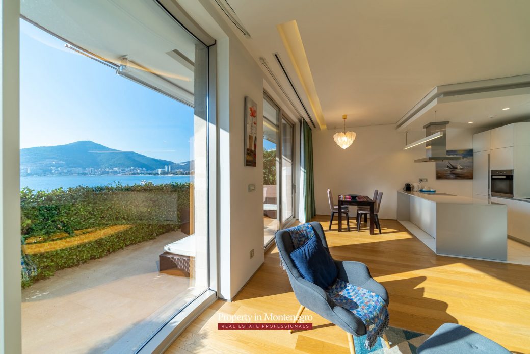 Luxury apartment for sale in Budva