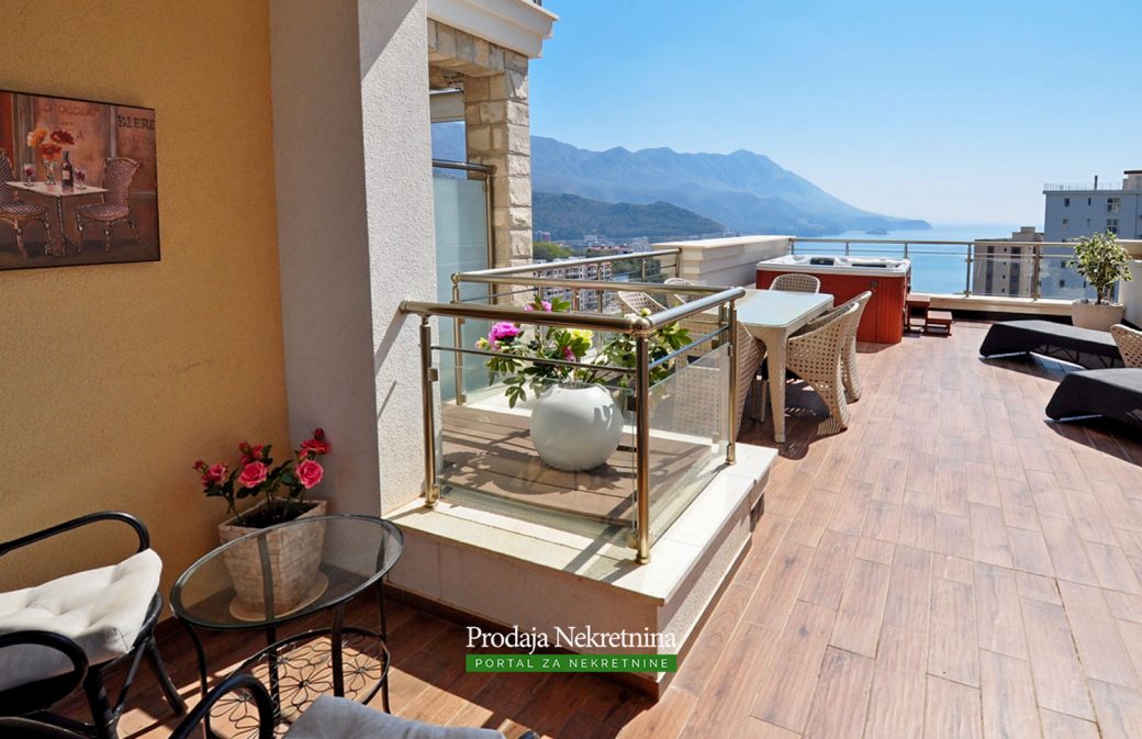 Two bedroom apartment for sale in Budva