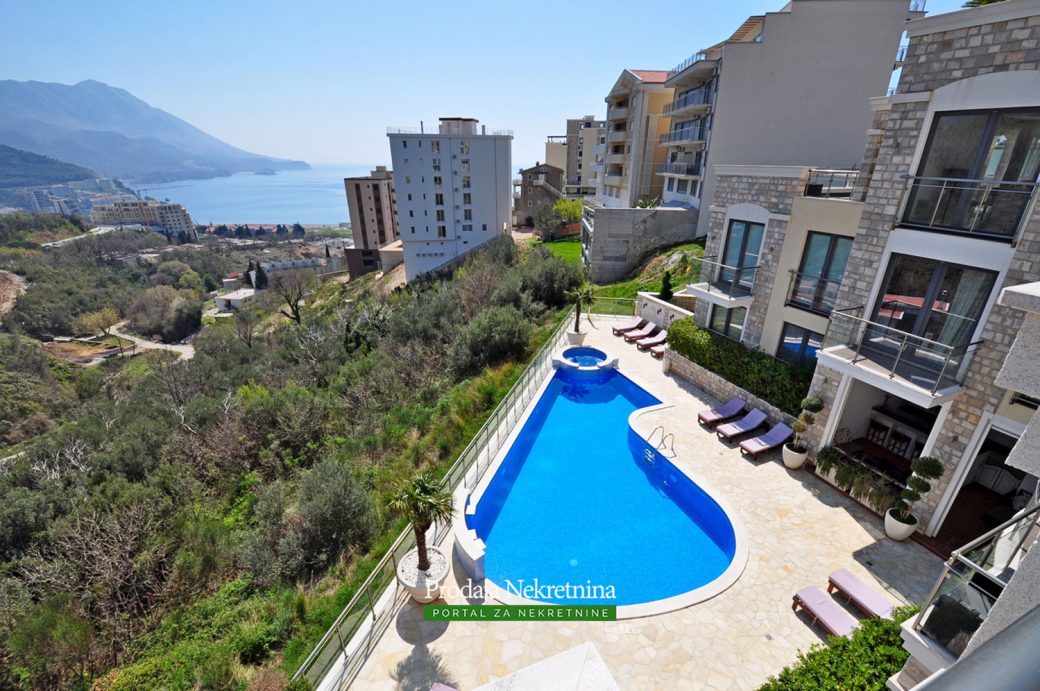 Two bedroom apartment for sale in Budva