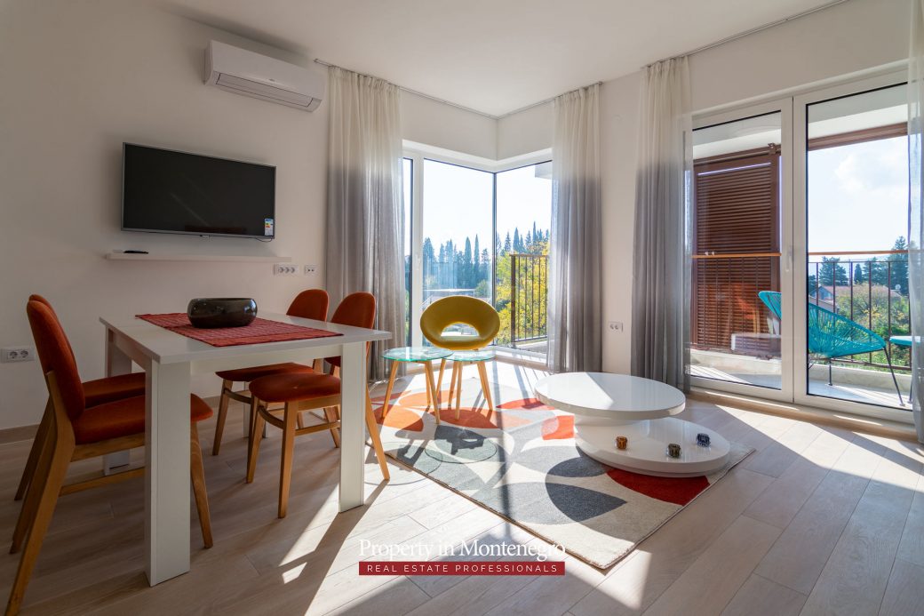 Two bedroom apartment in Tivat