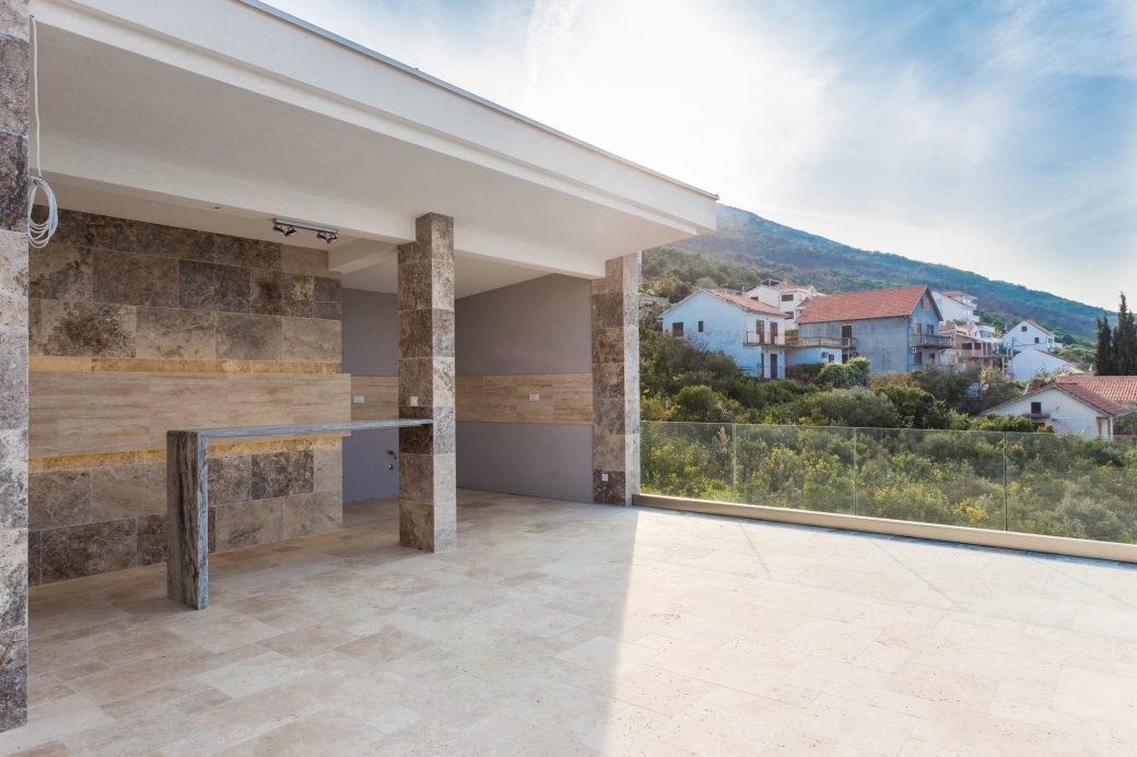 Villa next to beach in Tivat