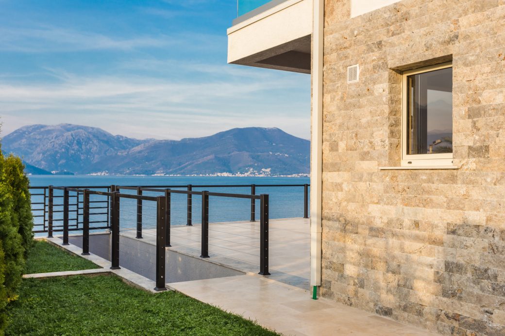 Villa next to beach in Tivat