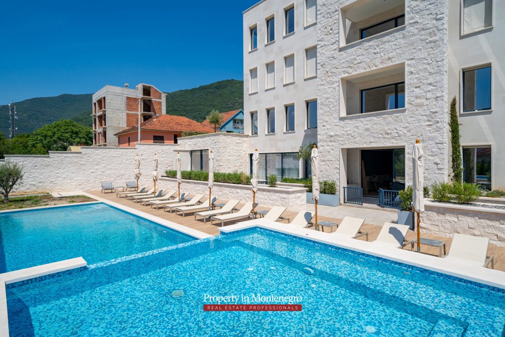 Luxury two bedroom apartment for sale in Tivat