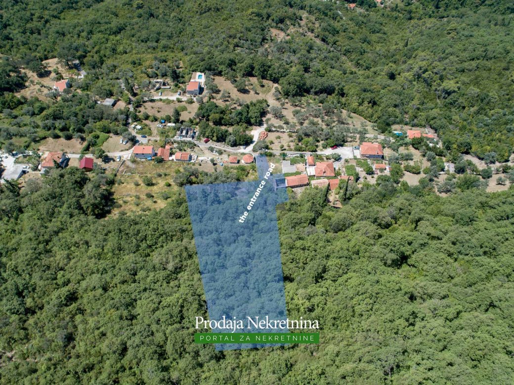 Land for sale in Tivat Bay