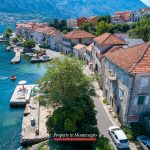 Waterfront stone house for sale in Prcanj