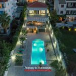 First line luxury villa for sale in Tivat