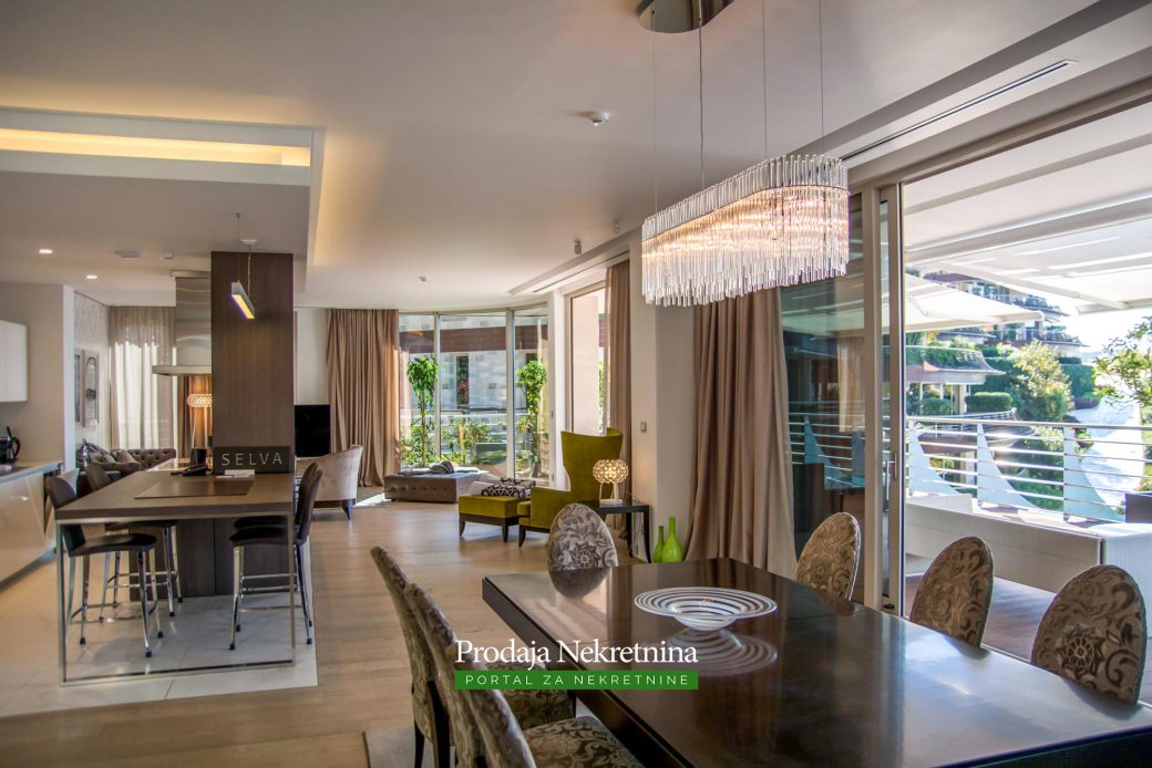 Luxury penthouse for sale in Budva