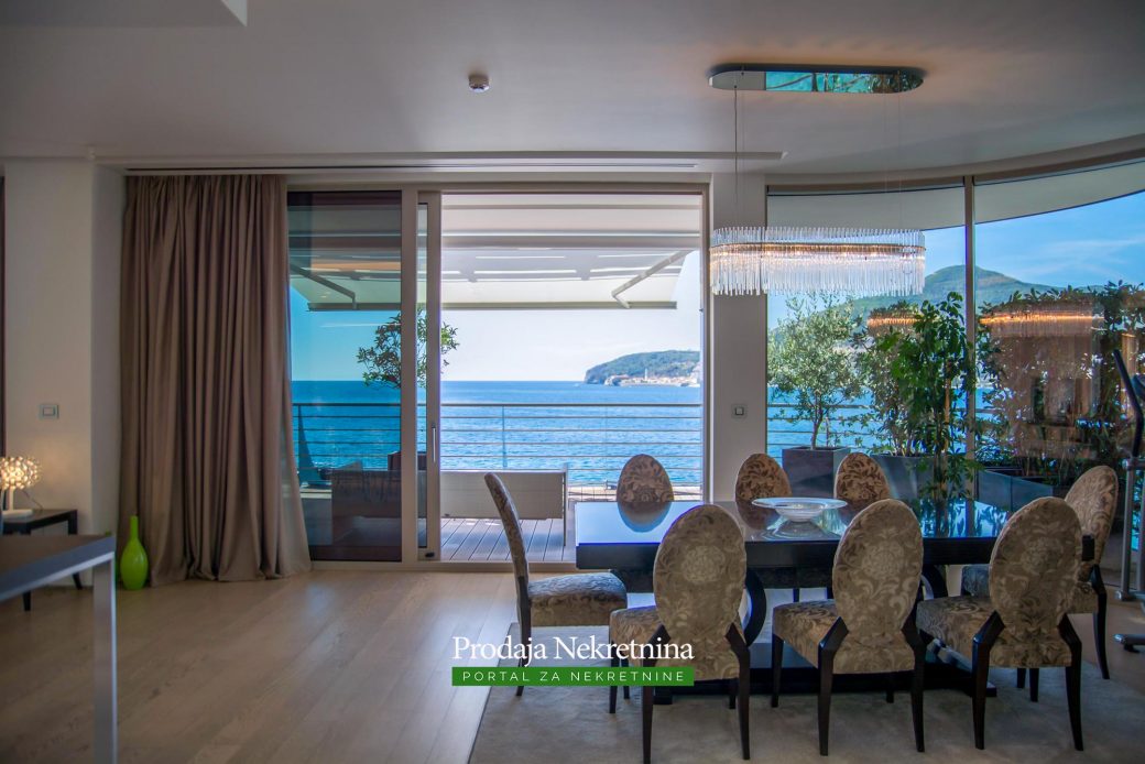 Luxury penthouse for sale in Budva