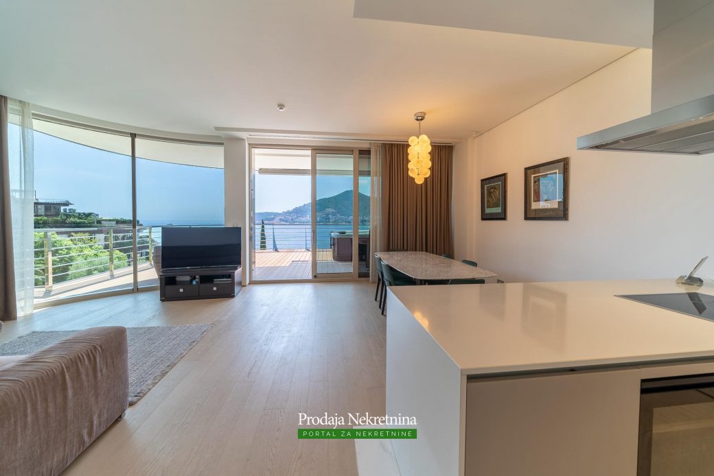 Luxury apartment for sale in Budva