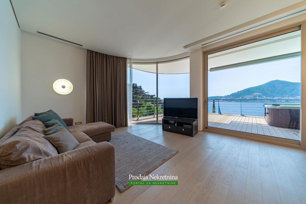 Luxury apartment for sale in Budva