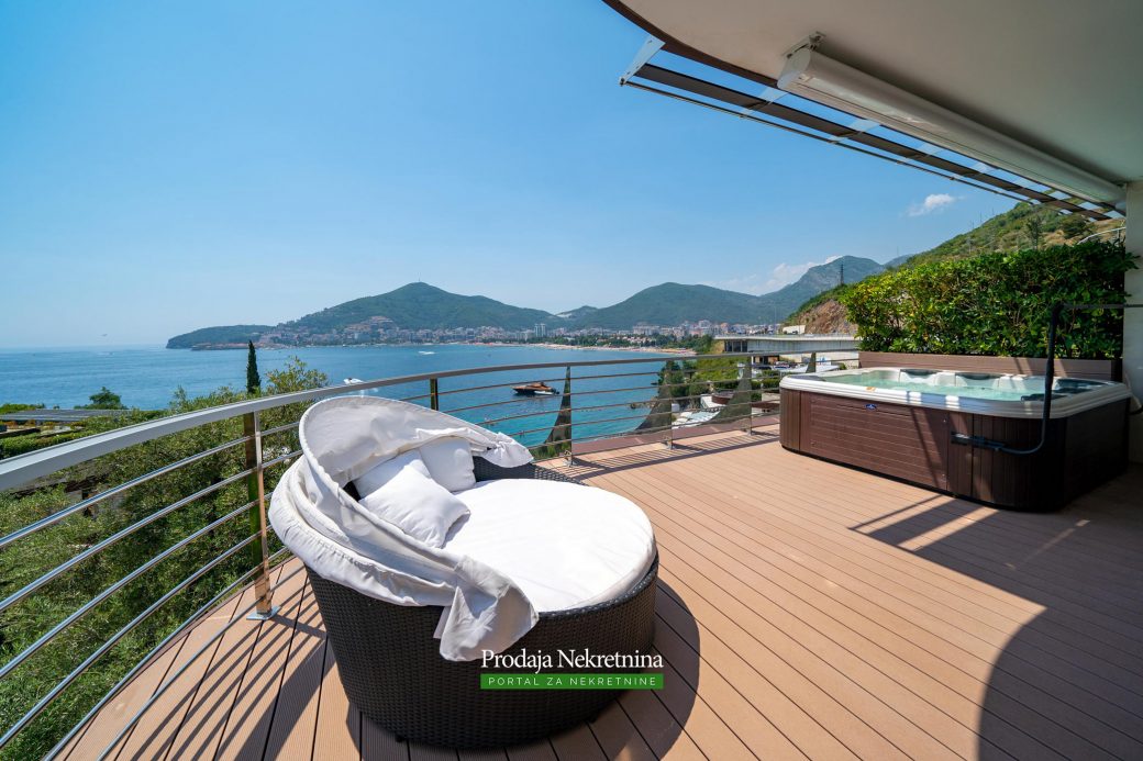 Luxury apartment for sale in Budva