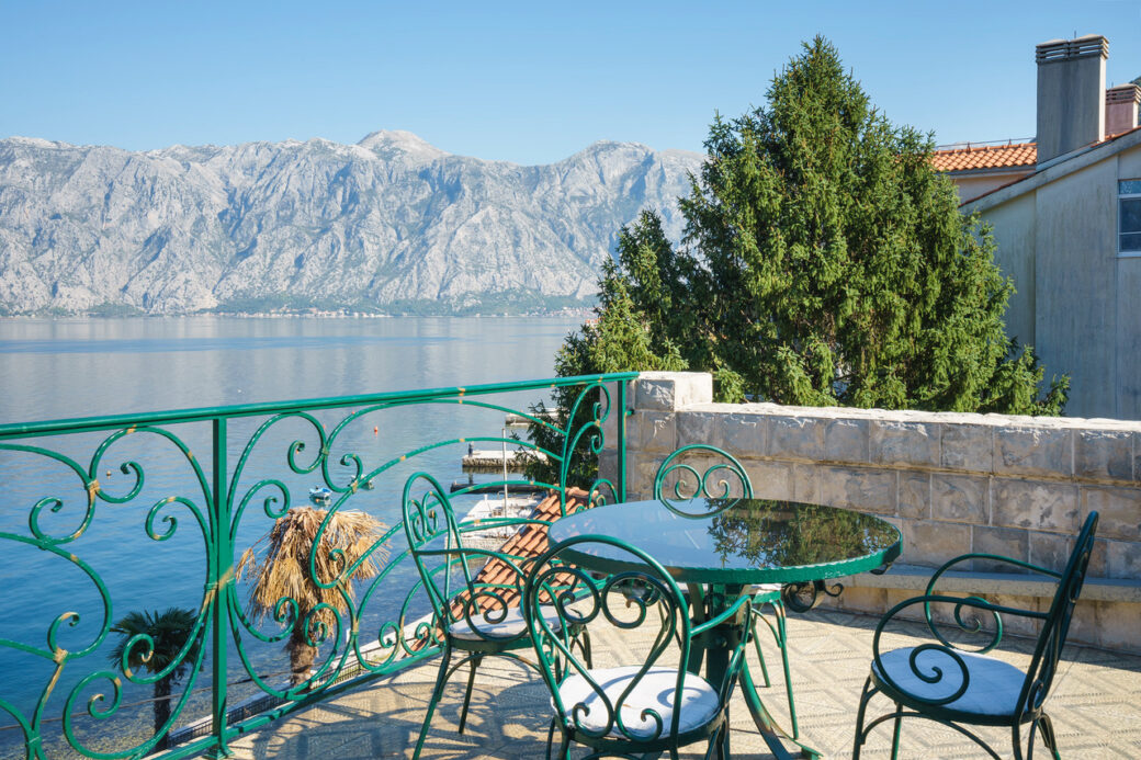 Seafront house for sale in Kotor Bay