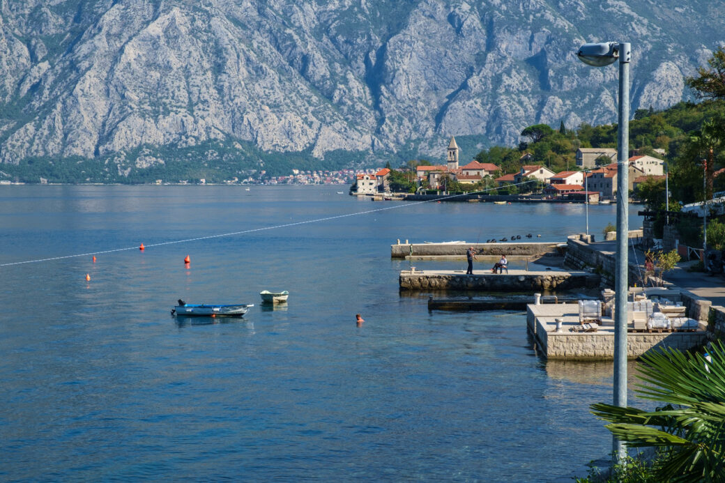 Seafront house for sale in Kotor Bay