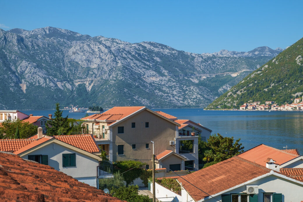 Seafront house for sale in Kotor Bay