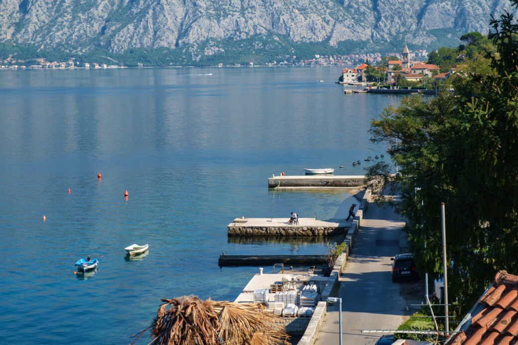 Seafront house for sale in Kotor Bay