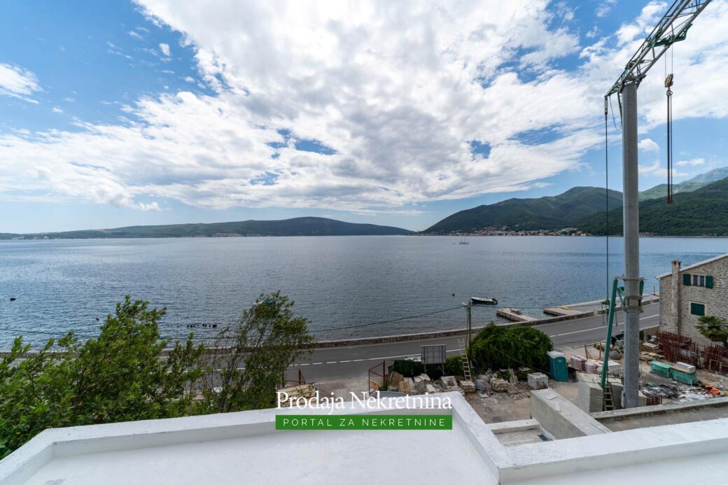 Seafront apartments for sale in Tivat Bay