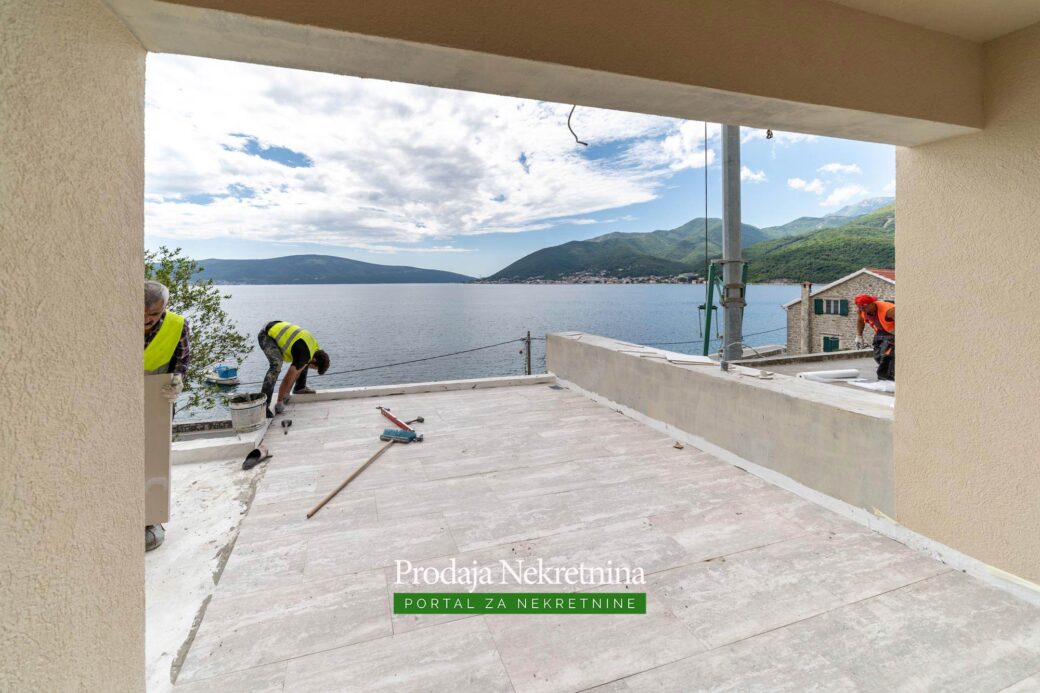 Seafront apartments for sale in Tivat Bay