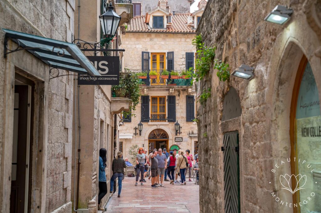 Old Town Kotor in Montenegro