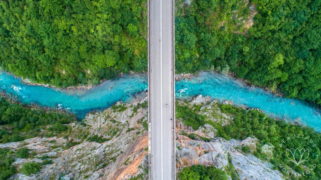 The Đurđevića Tara Bridge in Montenegro