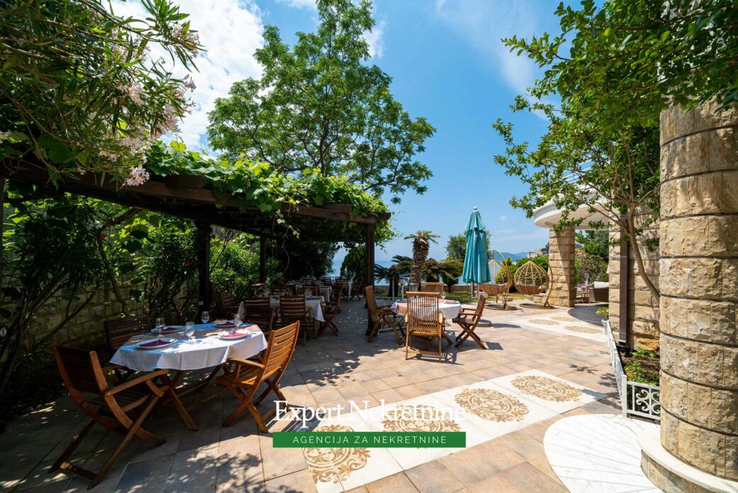 Waterfront villa for sale in Montenegro