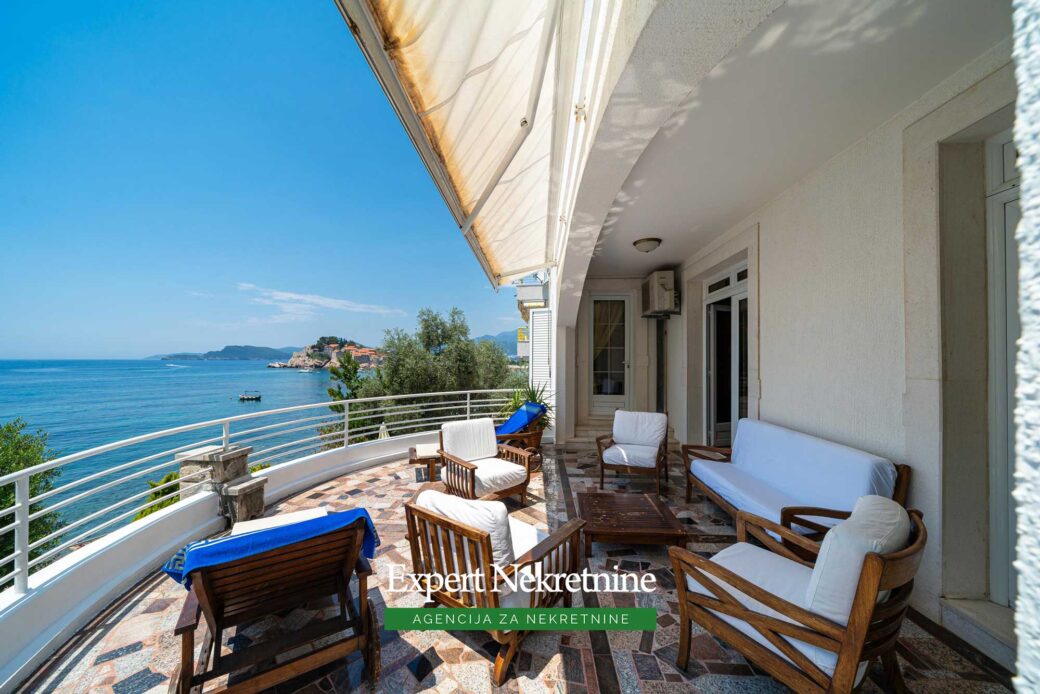 Waterfront villa for sale in Montenegro